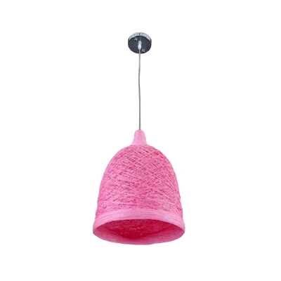 Подвесной светильник 136-55, розовый - фото 1 - id-p188980645