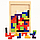 Детская деревянная головоломка Тетрис, игрушка для детей развивающая, логический пазл "Монтессори" для малышей, фото 3