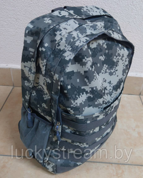 Рюкзак тактический, сераяцифра 25 литров - фото 1 - id-p207559051
