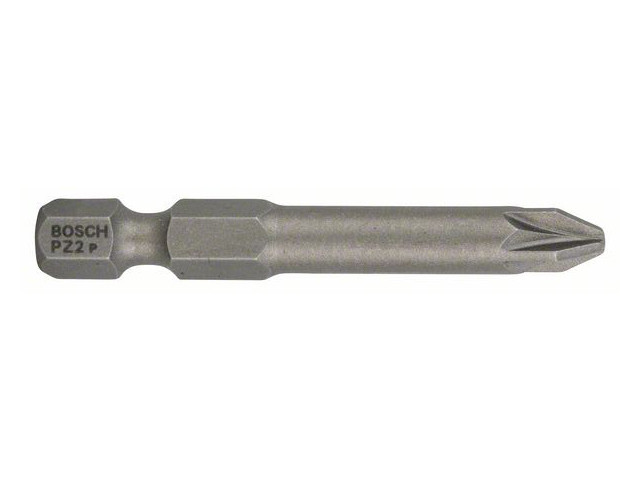 Насадка (бита) крестообразная PZ2 49 мм BOSCH Extra Hart (3 шт.) ( посадочн. шестигранник 1/4 ") - фото 1 - id-p207559228