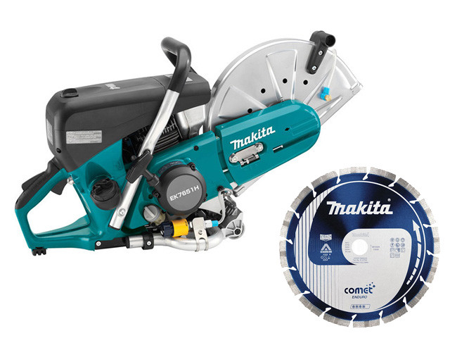 Бензорез MAKITA EK 7651 H + АКЦИЯ (алмазный круг) (3.30 кВт, 355х25.4 мм, с алм. кругом, вес 15.9 кг) - фото 1 - id-p207569207