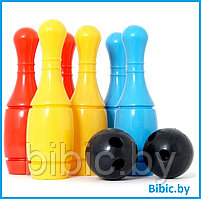 Детский игровой набор для боулинга (кегли, шары) 9012-4, спортивная обучающая игра для детей
