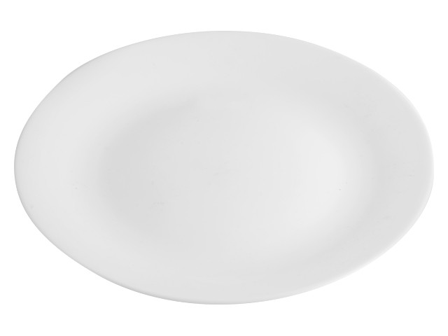 Тарелка обеденная стеклокерамическая, 267 мм, круглая, серия Ivory (Айвори), DIVA LA OPALA (Collection Ivory) - фото 1 - id-p207560431