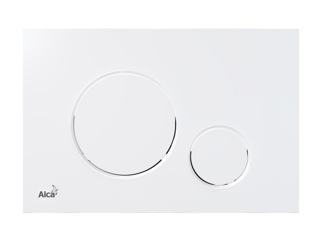 Кнопка управления для систем инсталляции (Белая), Alcaplast - фото 1 - id-p207575504