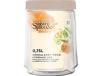 Банка для сыпучих продуктов Honey 0,75 л, латте, SUGAR&SPICE