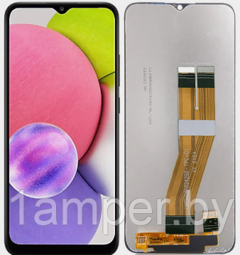 Дисплей Original для Samsung Galaxy A03/A035F В сборе с тачскрином Черный