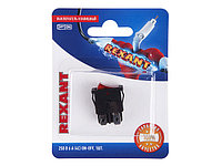 Выключатель клавишный 250V 6А (4с) ON-OFF красный с подсветкой Mini (RWB-207, SC-768) REXANT