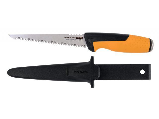 Пила зубчатая с ножнами PowerTooth 8 зубьев на дюйм FISKARS - фото 1 - id-p207583820