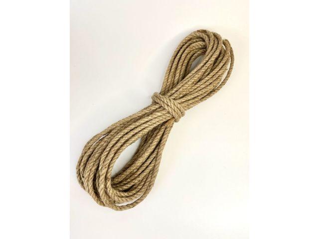 Веревка джутовая 4мм х20м - фото 1 - id-p207584818