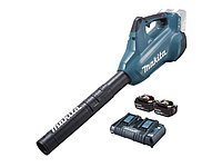 Аккум. воздуходувка MAKITA DUB 362 Z + АКЦИЯ (2 аккумулятора и зарядное) (18.0 В, 2 акк. BL1850B 5 А/ч, Li-Ion