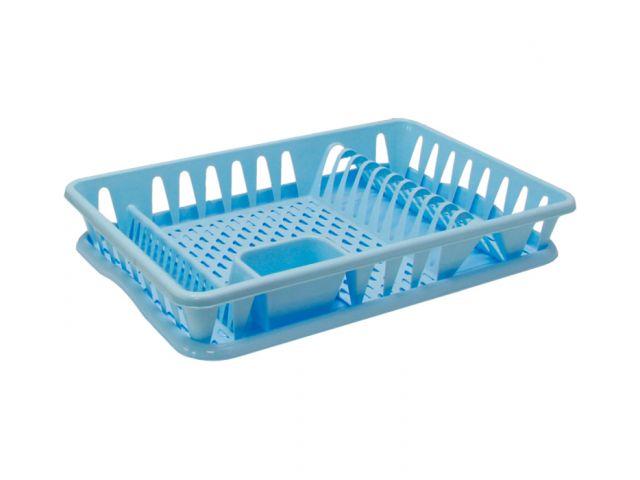 Сушилка для посуды большая (голубой) IDEA - фото 1 - id-p207582309