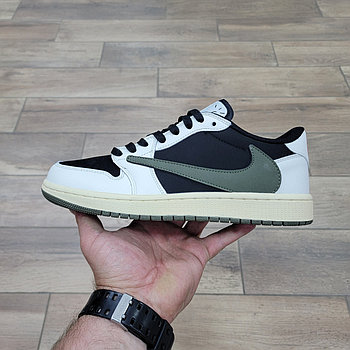 Кроссовки Air Jordan 1 Retro Low OG SP "Travis Scott - Olive"