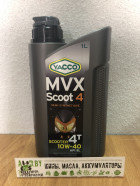 Моторное масло Yacco MVX Scoot 4 10W-40 1л