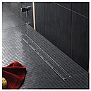 Трап для душа 70*800 мм под плитку защита от запаха сухой и гидрозатвор TIM BAD458002, фото 5