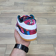 Кроссовки Parra X Nike Dunk Low Pro SB Abstract Art, фото 4