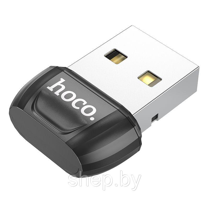 Адаптер Hoco UA18 USB - Bluetooth 5.0 цвет: черный - фото 1 - id-p207589462