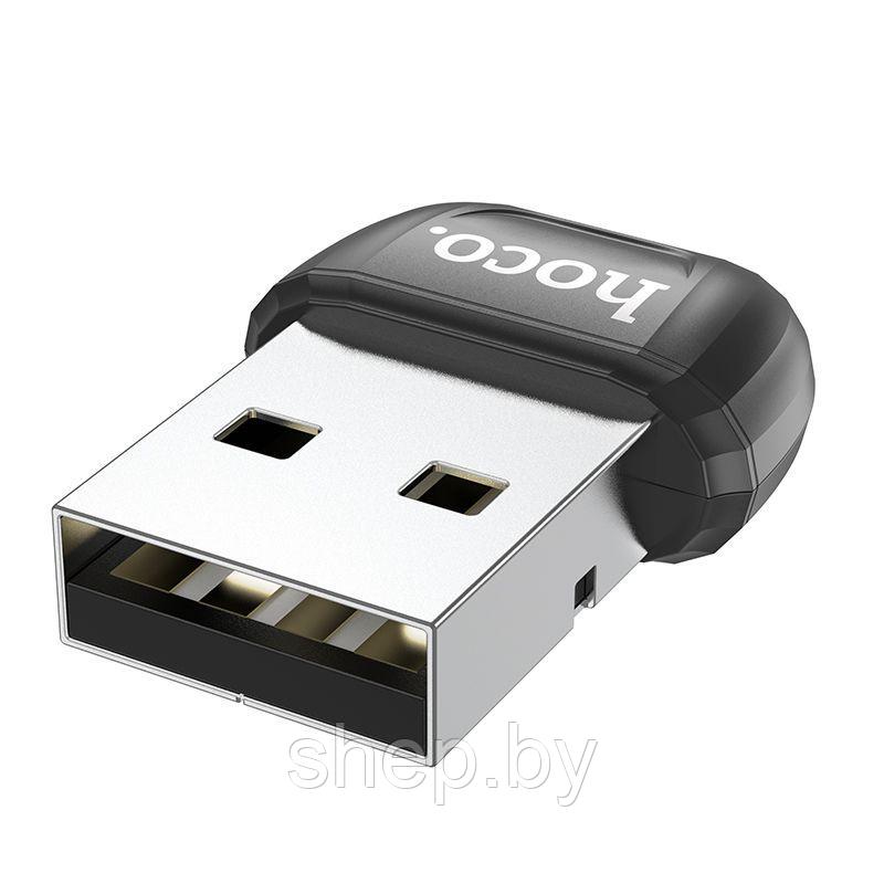 Адаптер Hoco UA18 USB - Bluetooth 5.0 цвет: черный - фото 2 - id-p207589462