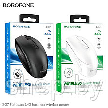 Мышь беспроводная Borofone BG7 цвет: белый, черный