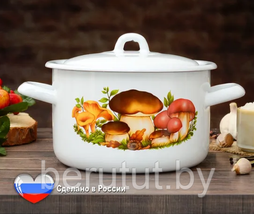 Кастрюля 2.9 л Эстет ЭТ-712035