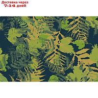 Фотобаннер, 300 × 200 см, с фотопечатью, люверсы шаг 1 м, "Камуфляж. Листья"