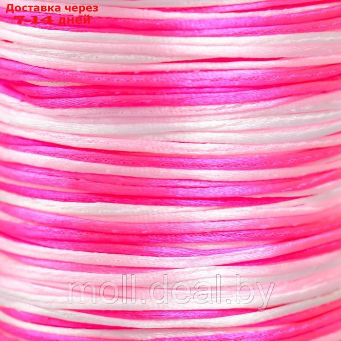 Шнур для творчества "Розовый закат" намотка 90±2 м толщина 1 мм 7х5,6х5,6 см - фото 3 - id-p207108299