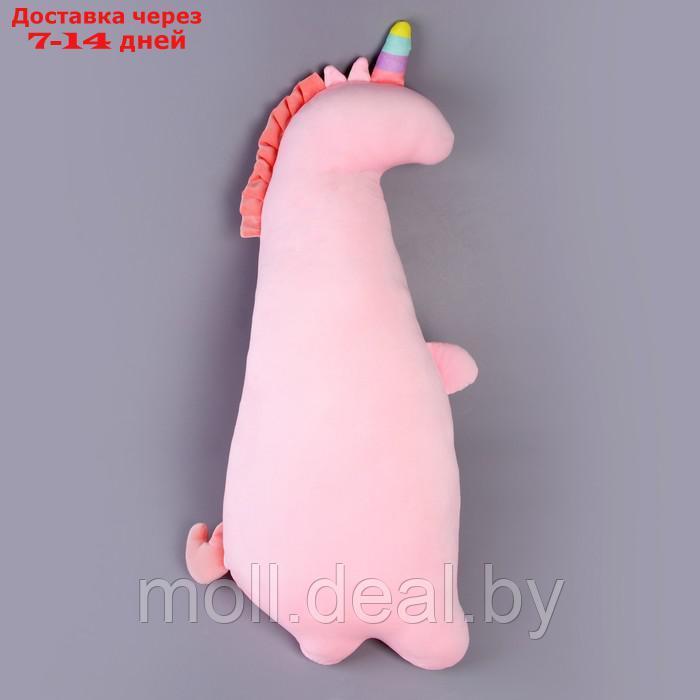 Мягкая игрушка-подушка "Единорожка", 80 см, цвет розовый - фото 4 - id-p207533945