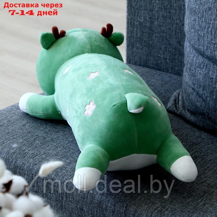 Мягкая игрушка-подушка "Олененок", 60 см, цвет зеленый - фото 3 - id-p207534008