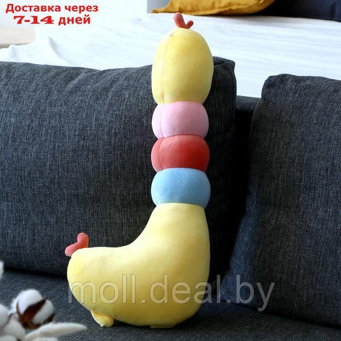 Мягкая игрушка-подушка "Курочка", 60 см, цвет желтый - фото 2 - id-p207534009