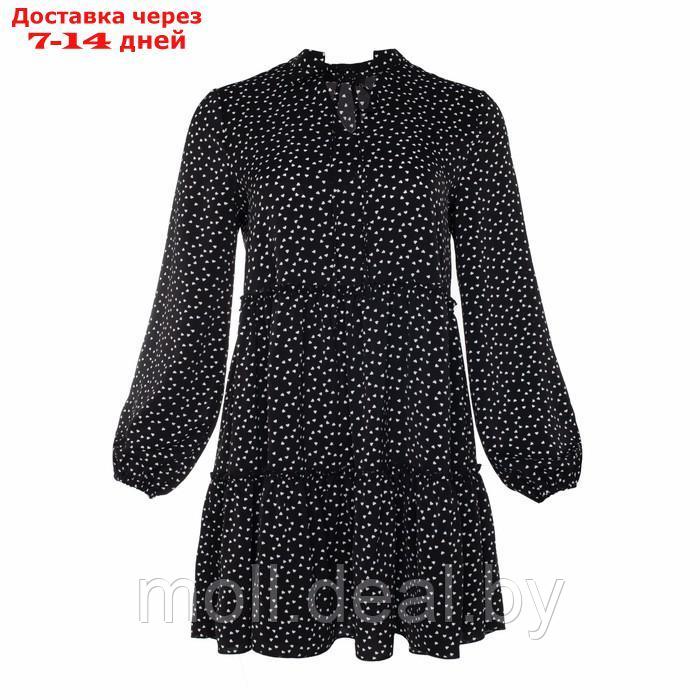 Платье женское MIST р. 46, черный - фото 8 - id-p207532140