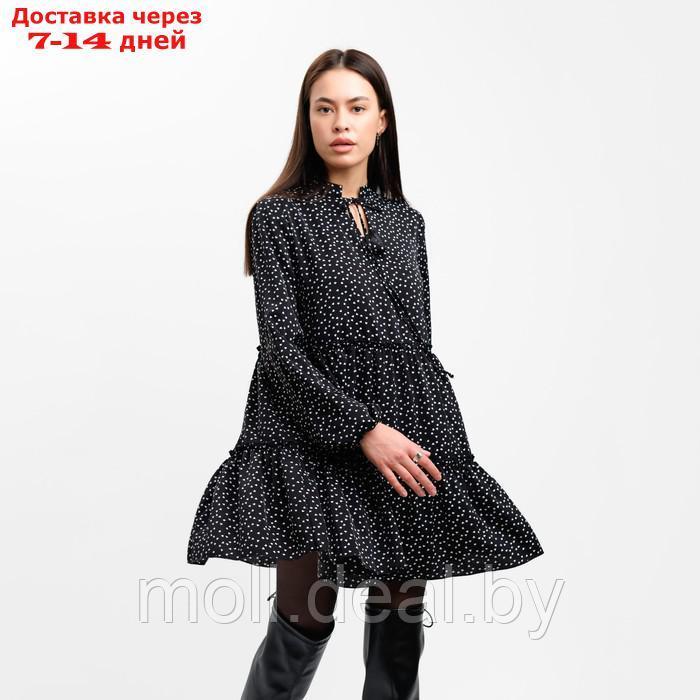 Платье женское MIST р. 42, черный - фото 6 - id-p207532141