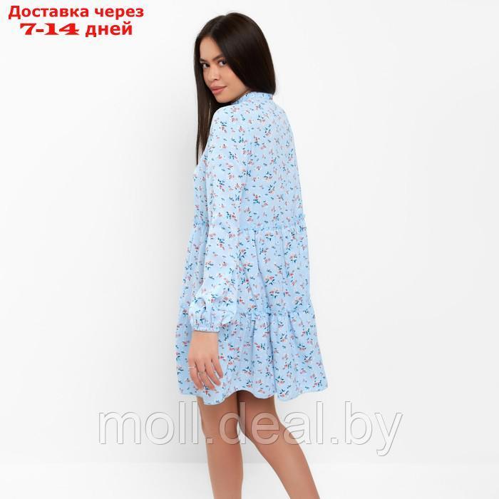 Платье женское MIST р. 48, голубой - фото 2 - id-p207532144