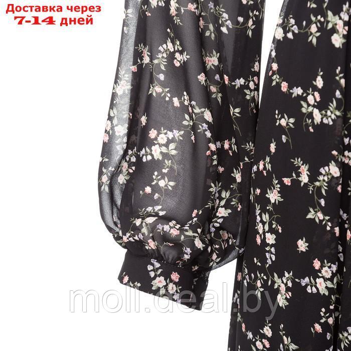 Платье женское MIST миди, р. 42, черный - фото 2 - id-p207532147