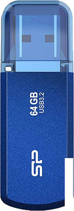 USB Flash Silicon-Power Helios 202 64GB (синий), фото 2