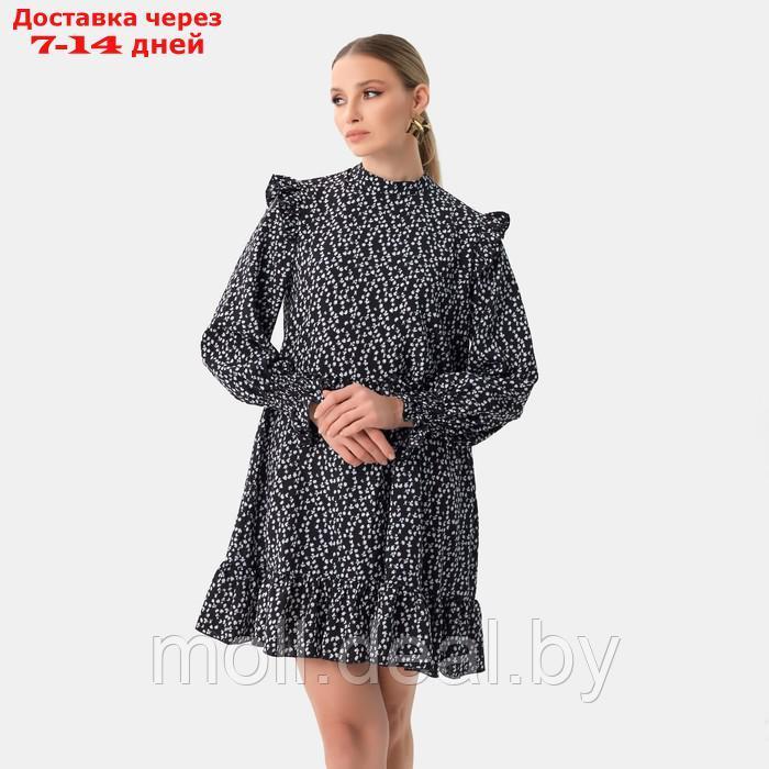 Платье женское MIST р. 44, черный - фото 3 - id-p207532162