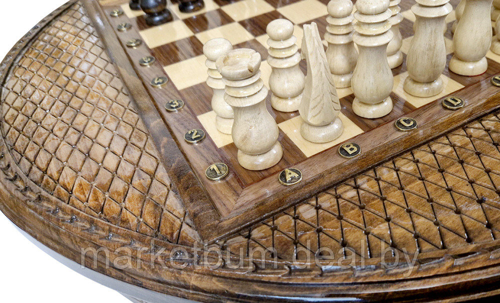 Шахматы резные в ларце "Лусин" 50 - фото 5 - id-p207592138