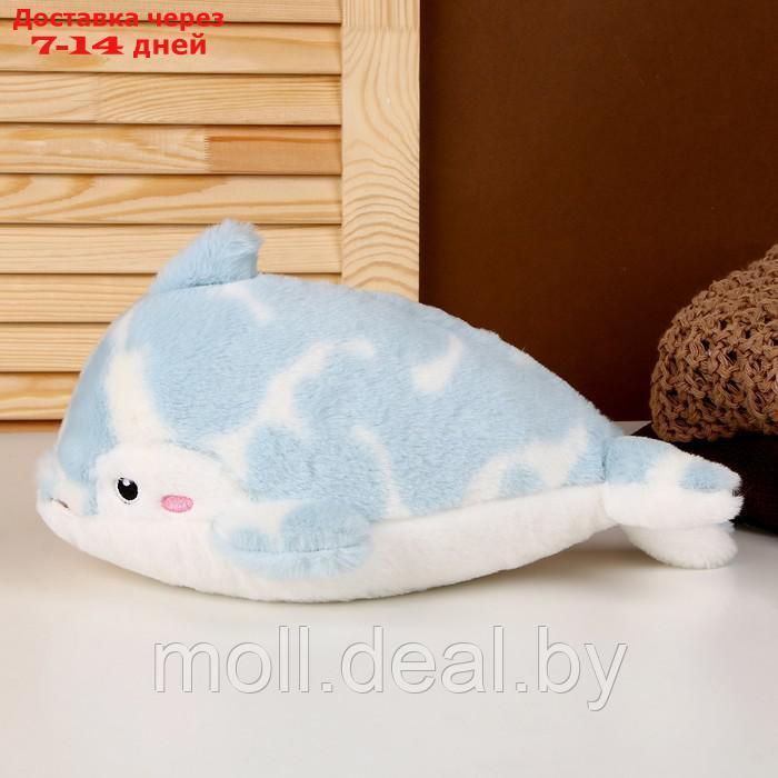 Мягкая игрушка "Дельфин", 32 см, цвет голубой - фото 2 - id-p207535324