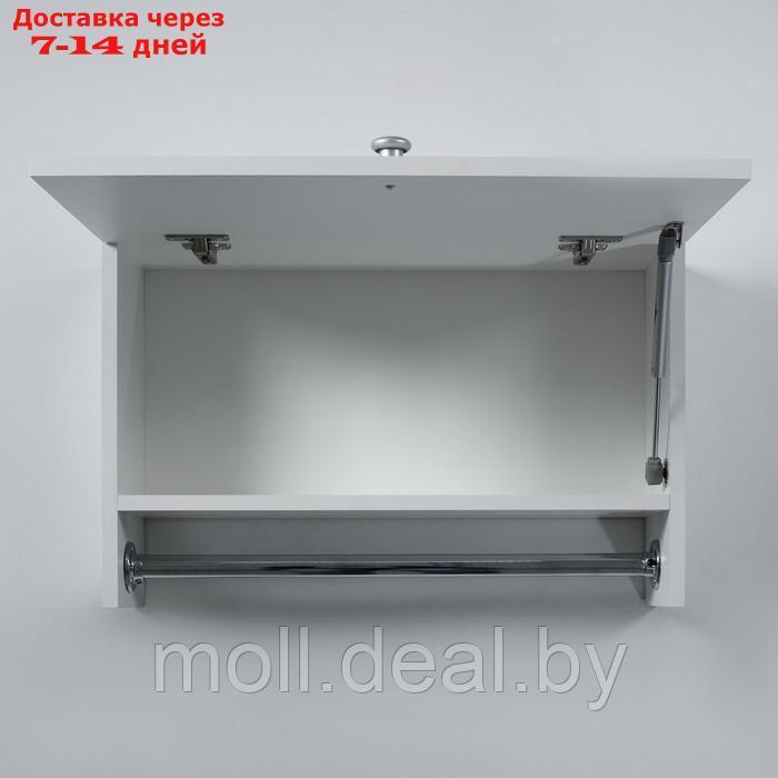 Шкаф подвесной № 3 50 х 15,4 х 40 см, белый - фото 4 - id-p207532232