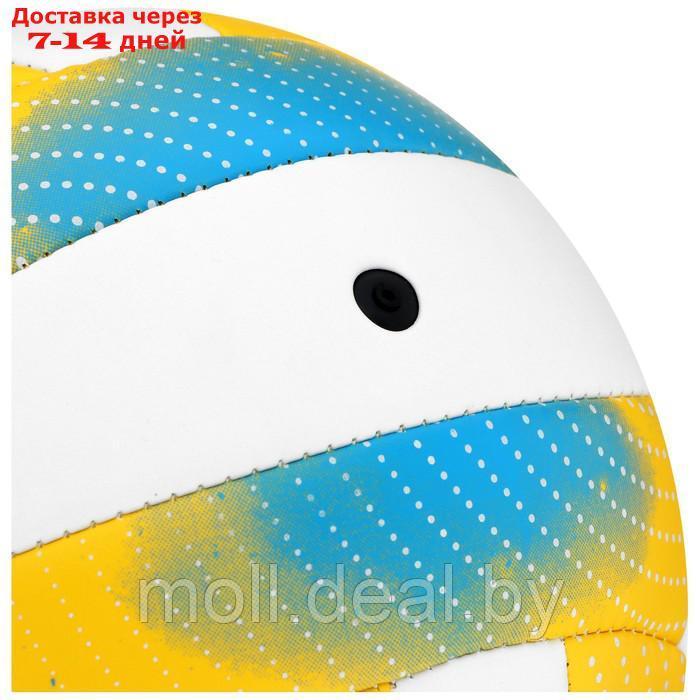 Мяч волейбольный MINSA, размер 5, PU, 280 гр, машинная сшивка - фото 3 - id-p207533280