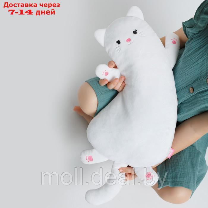 Мягкая игрушка-подушка "Кошечка Молли", цвет белый, 49 см 810 - фото 3 - id-p207536352