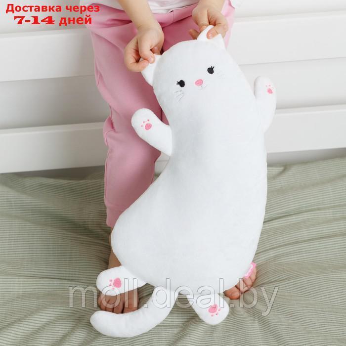 Мягкая игрушка-подушка "Кошечка Молли", цвет белый, 49 см 810 - фото 4 - id-p207536352