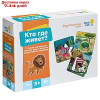 Настольная игра-сортер "Кто где живёт" RI2206C