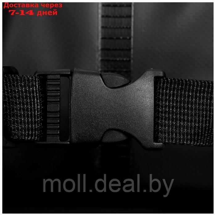 Гермомешок туристический Maclay 80L, 500D, цвет черный - фото 5 - id-p207532343