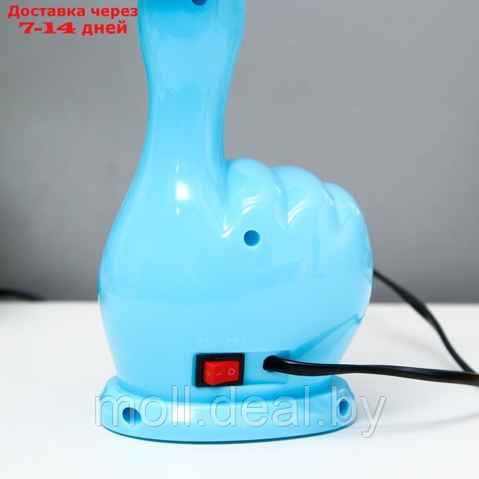 Настольная лампа "Жонглер" LED 3Вт 3000К голубой 7,5х7,5х26 см - фото 9 - id-p207533392