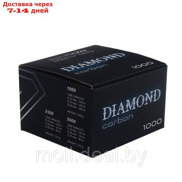 Катушка безынерционная Namazu Pro Diamond Carbon DC1000 , 8+1 подшипник, металлическая шпуля - фото 4 - id-p207534508