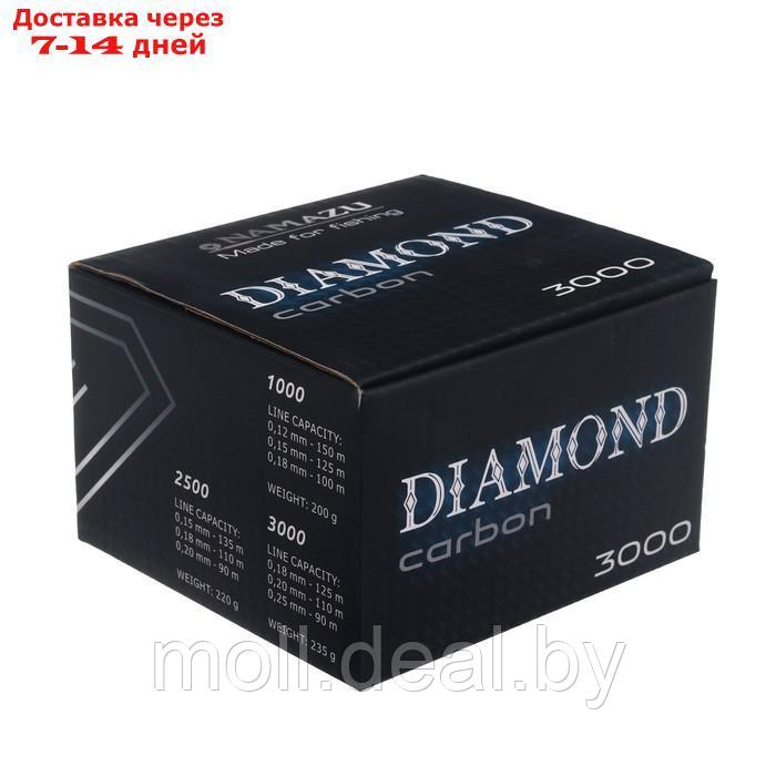 Катушка безынерционная Namazu Pro Diamond Carbon DC3000 , 8+1 подшипник, металлическая шпуля - фото 4 - id-p207534518