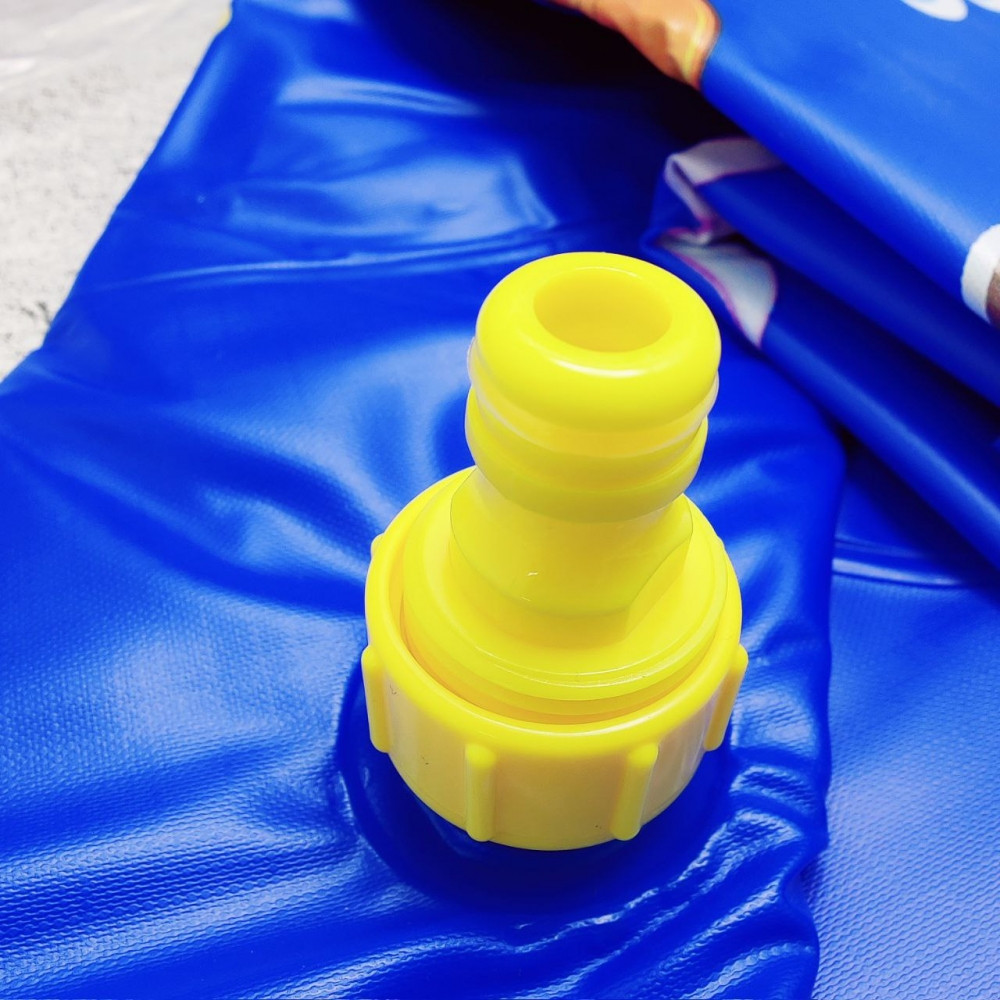 Игровой мини бассейн фонтанчик для детей на лето (ПВХ, диаметр 100 см) - фото 3 - id-p207593768