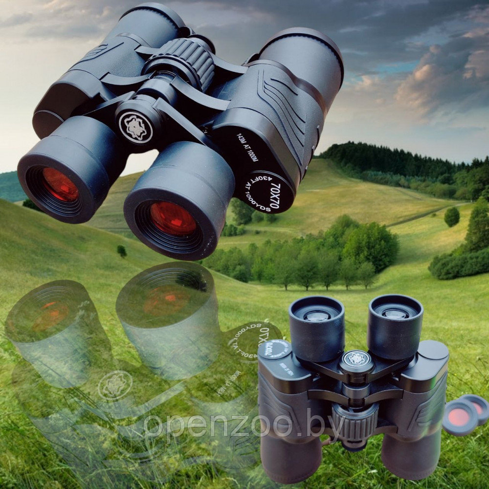 Бинокль ударопрочный Binoculars 7070 430FT AT 1000YDS - фото 9 - id-p207593233