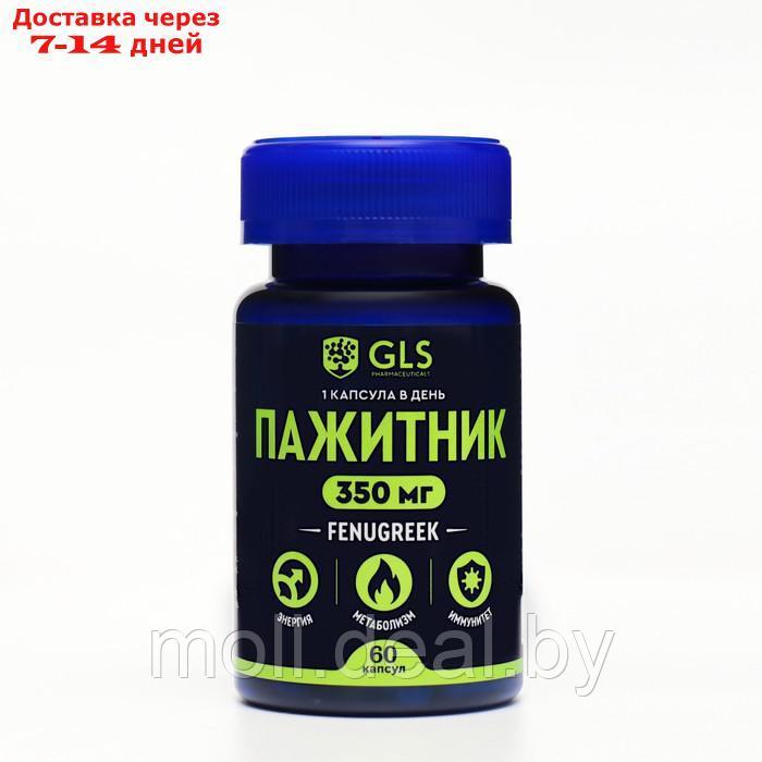 Пажитник 350 мг GLS для повышения тестостерона и либидо, 60 капсул по 350 мг