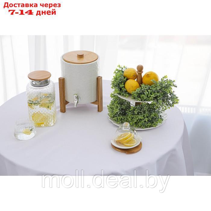 Лимонница фарфоровая BellaTenero, 12,5×11,5×9 см, цвет белый - фото 9 - id-p207108028