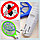 Мухобойка электрическая Mosquito Swatter цвет MIX SB-005 (на батарейках,цвета MIX), фото 4